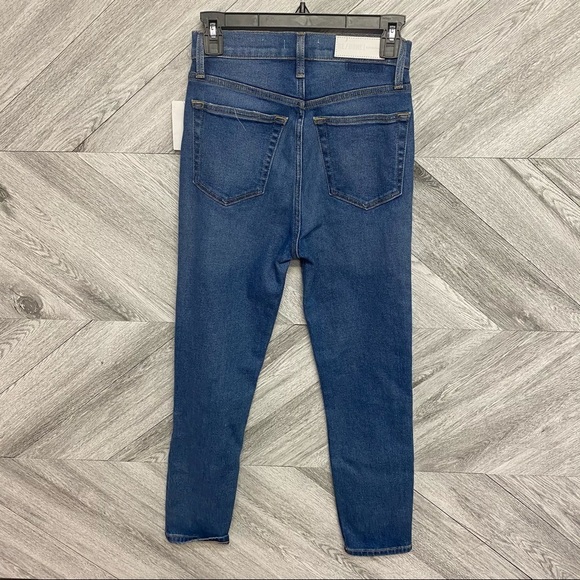 RE/DONE | 90’s Ultra High Rise Ankle Crop Jeans Size 25 NEW - Picture 13 of 17